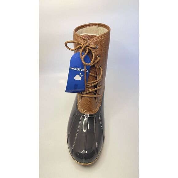 JBU Maplewood waterproof Boots for woman, Color chocolate brown, Size: 11 - Picture 5 of 8